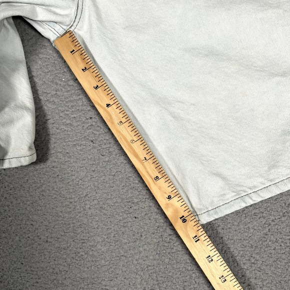 Levis Shorts Mens 30 Blue 550 Vintage Orange Tab Relaxed Fit Denim Jorts USA 90s - Picture 8 of 13